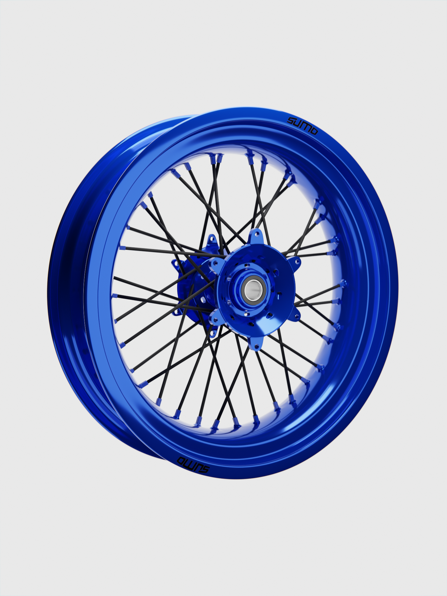 Blue (front + rear)