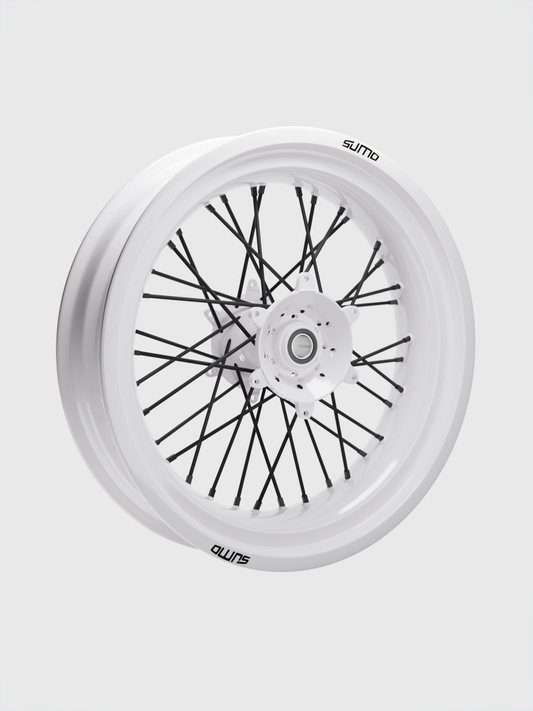 White (front + rear)